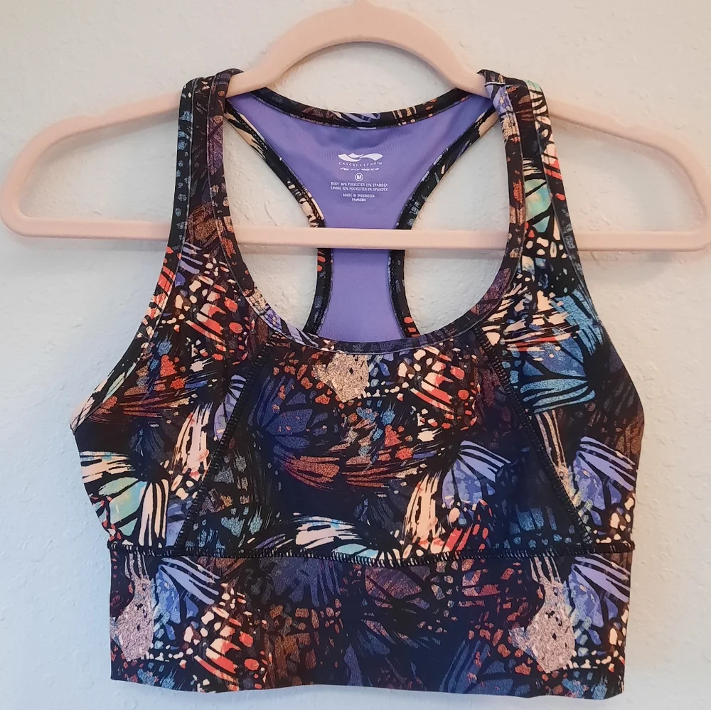 Cascade Sports Butterfly Wing Bra M